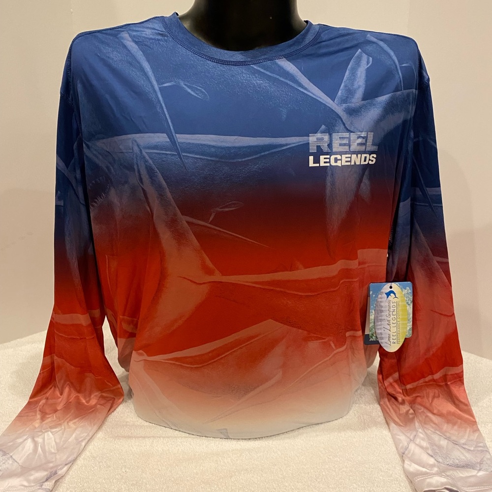 Men’s Reel Legends Reel-Tex Fishing/Sun long sleeve shirt